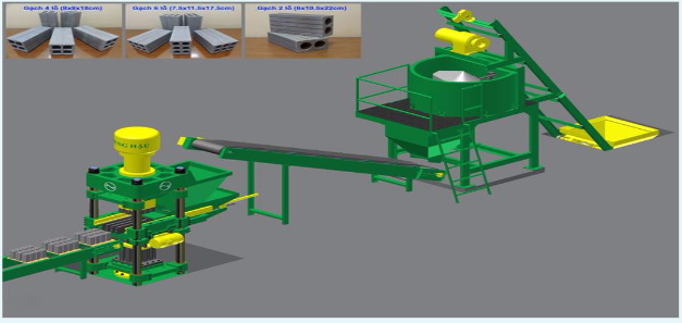 máy ép gạch không nung tự động tại tphcm